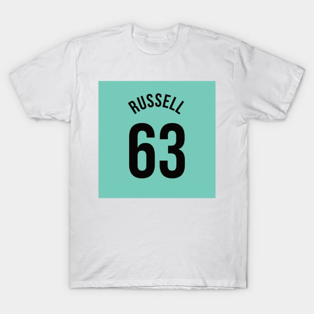 Russell 63 - Driver Team Kit 2023 Season T-Shirt by GreazyL